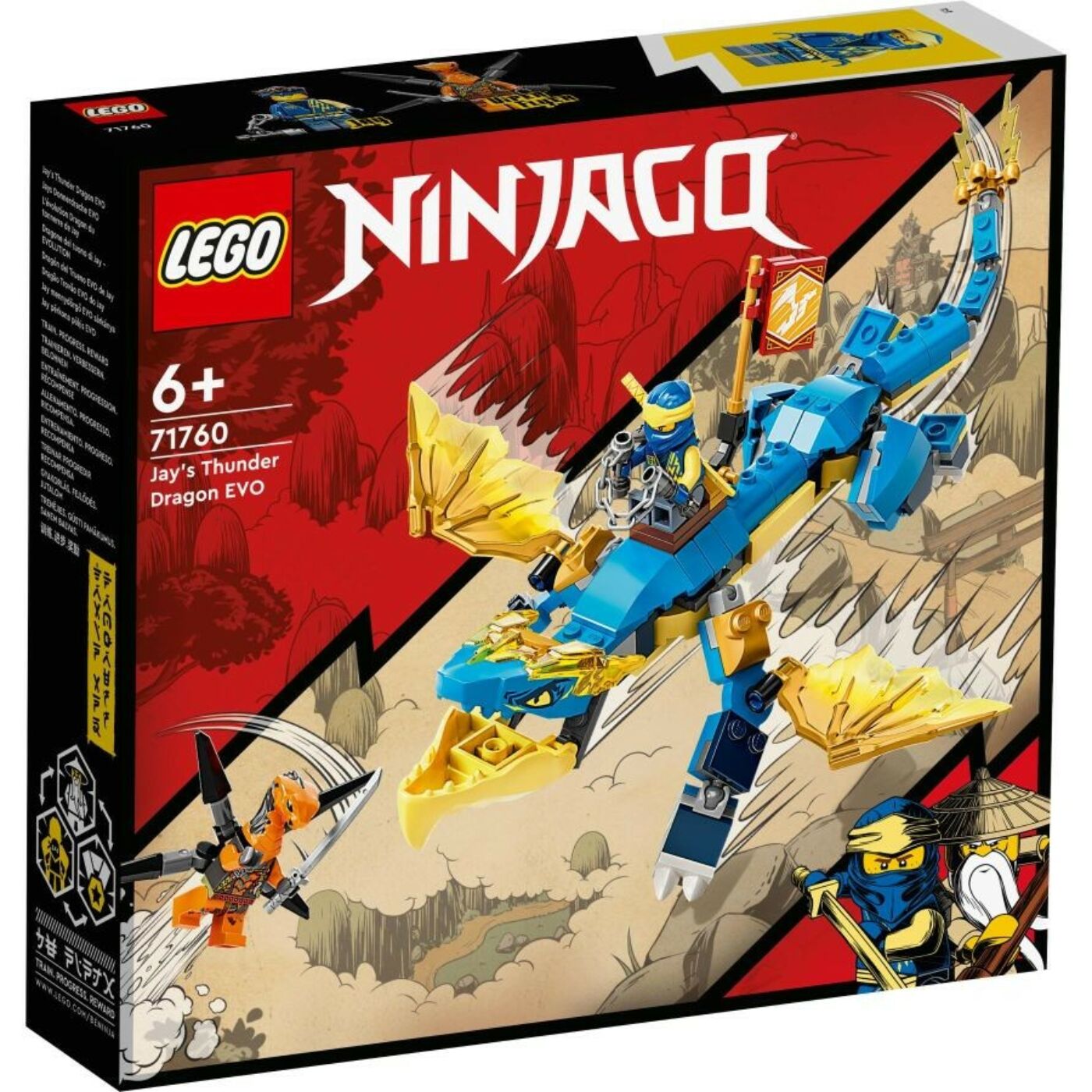 Lego Ninjago Jay mennydörgő EVO sárkánya