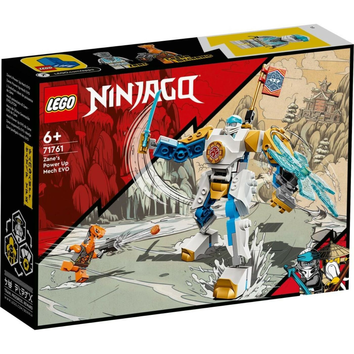 Lego Ninjago Zane szupererős EVo robotja