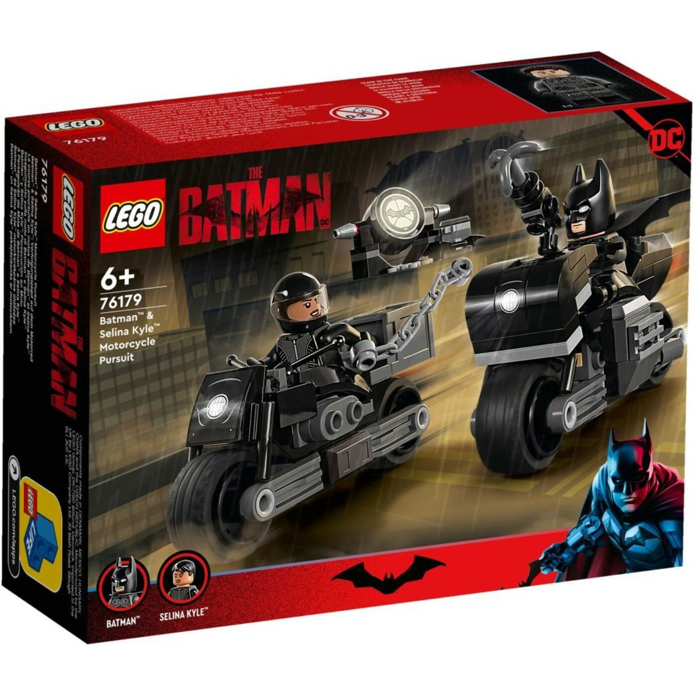 Lego Super Heroes Batman és Selina Kyle motorkerékpáros üldözése
