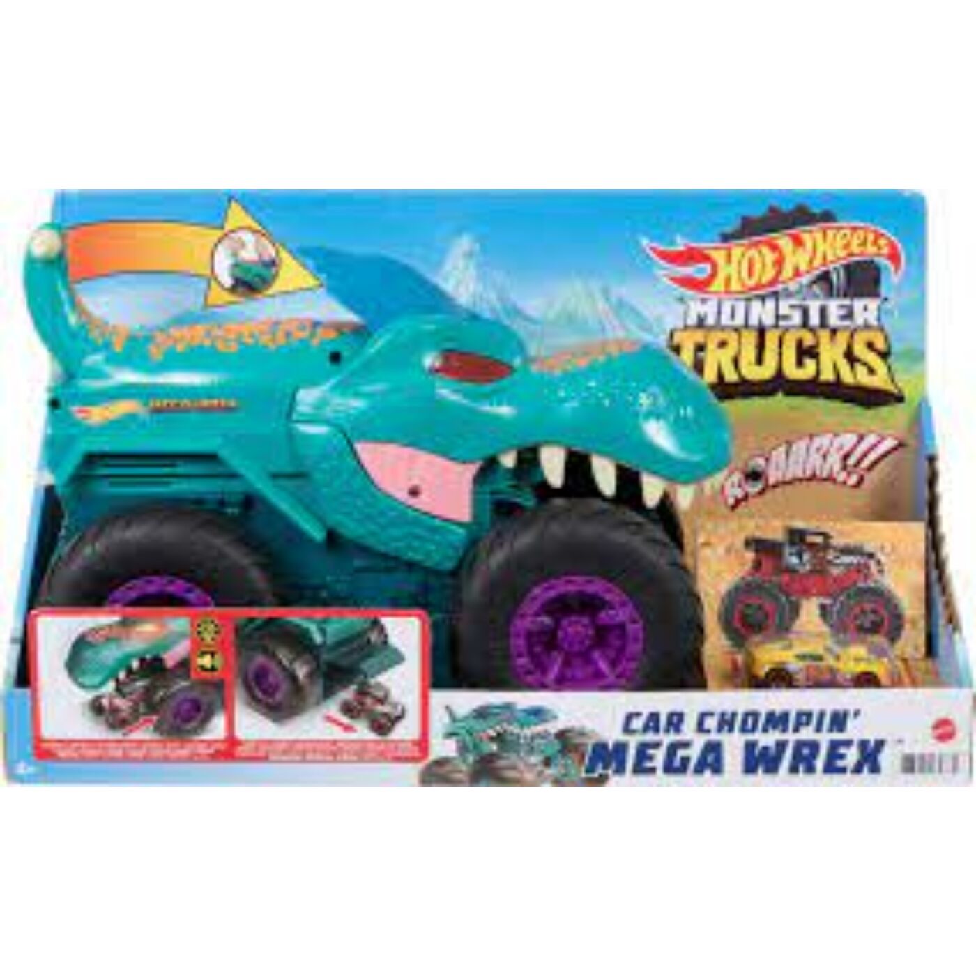 Hot Wheels Monster Truck autófaló