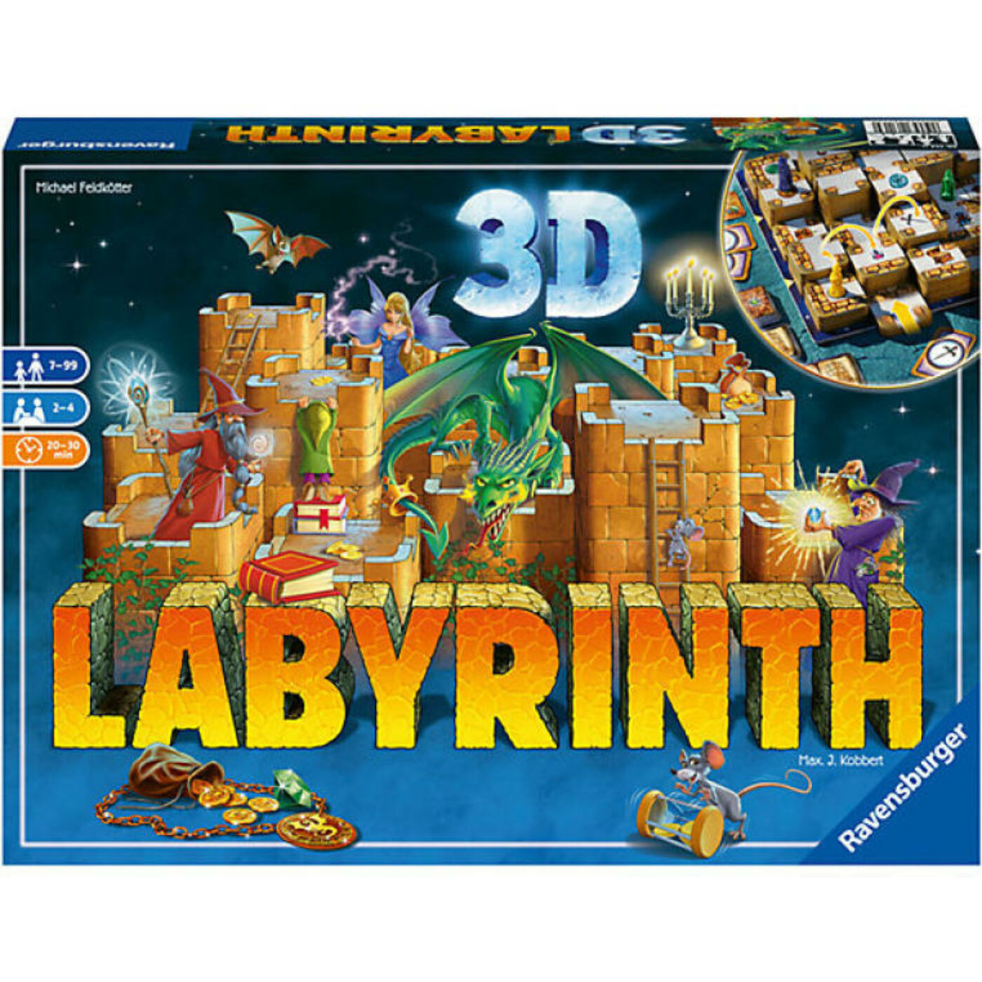 Labirintus társasjáték 3D