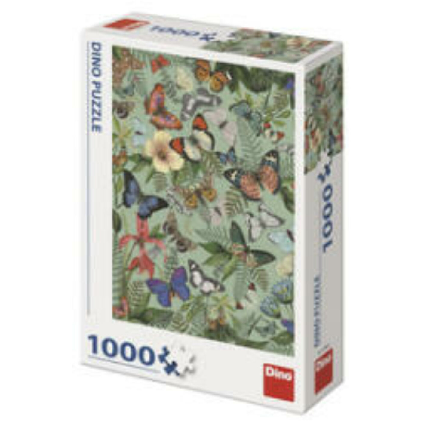 Dino puzzle 1000db - Lepkék