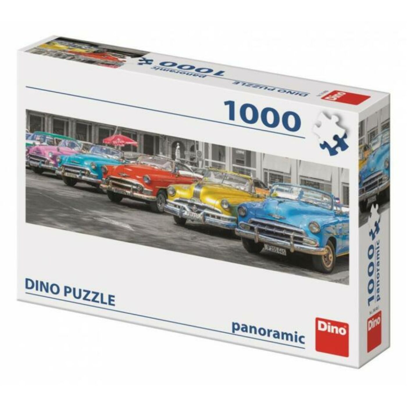 Dino puzzle 1000db - Autótalálkozó