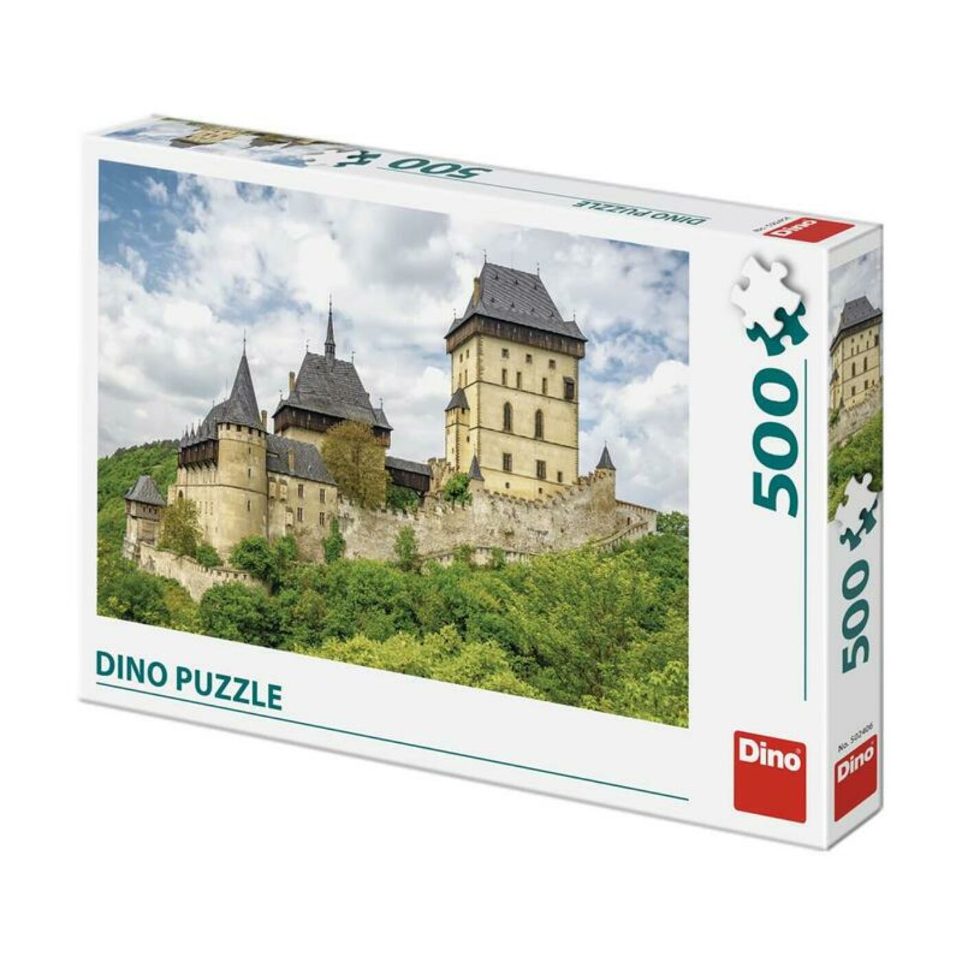 Dino puzzle 500db - Karlstein vára