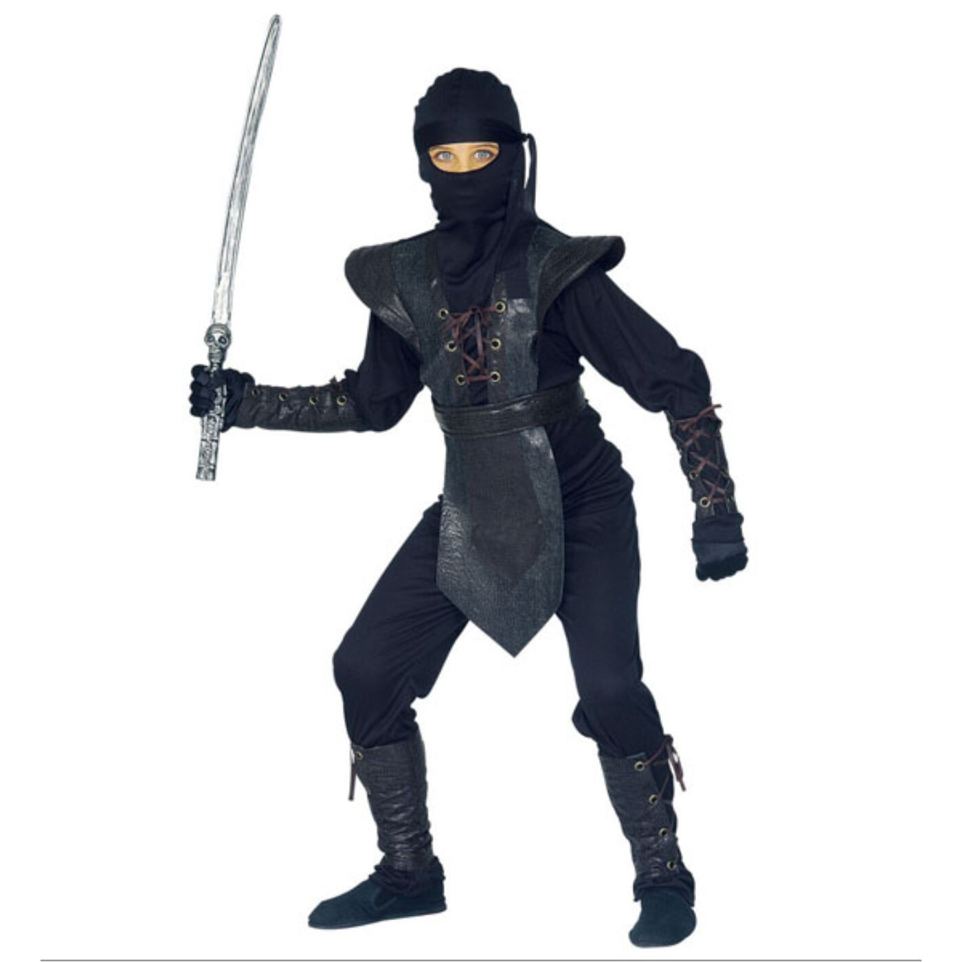 Fekete Ninja Jelmez 128-as