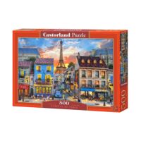 500 db-os puzzle - Párizs utcái