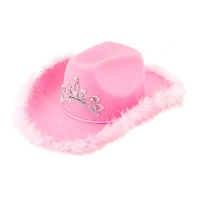 Pink cowgirl kalap